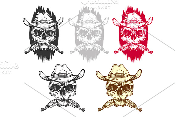 Outlaw's Skull in Illustrations - product preview 1