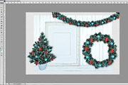 Christmas Decoration Mockup PSD