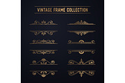 Vintage frame collection