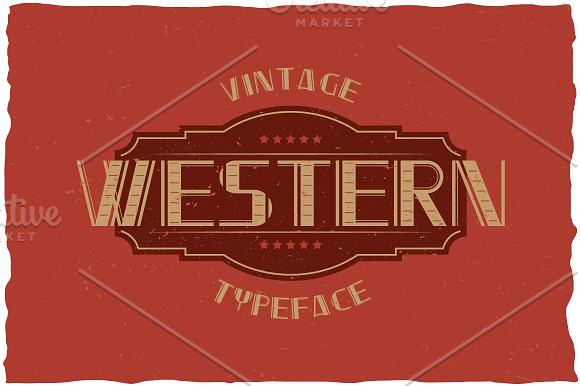 Whiskey Vintage Label Typeface in Display Fonts - product preview 2