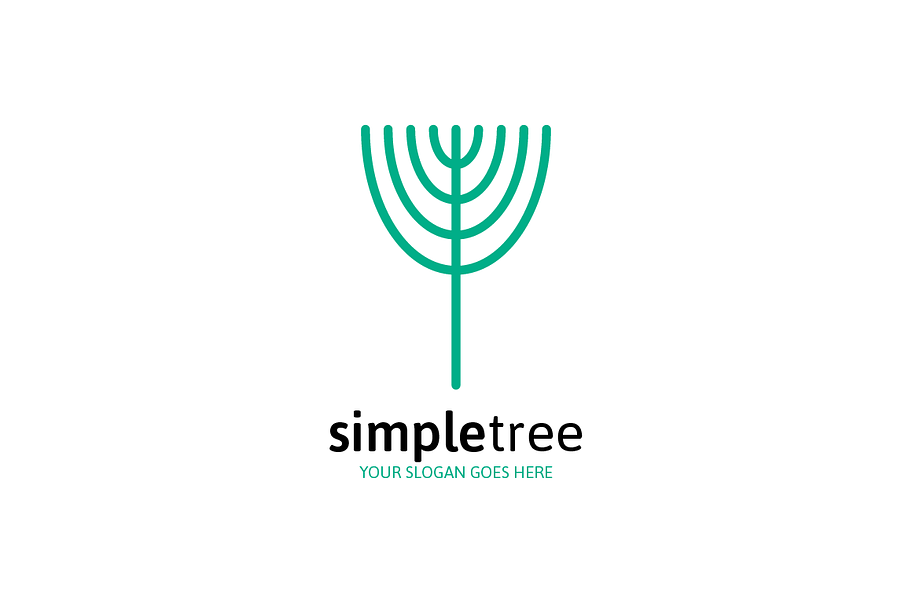 Simple Tree Logo in Logo Templates - product preview 8