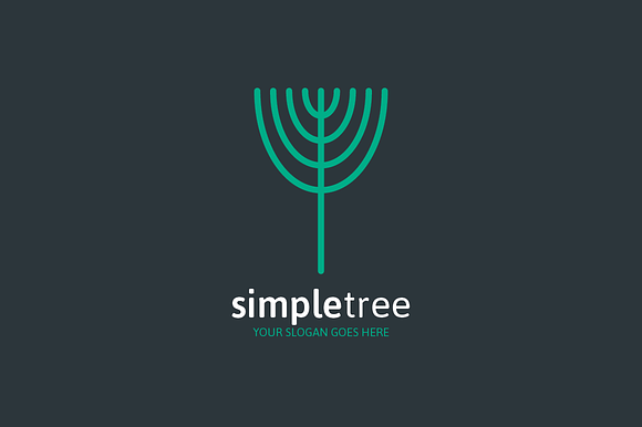 Simple Tree Logo in Logo Templates - product preview 1