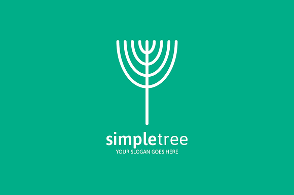 Simple Tree Logo in Logo Templates - product preview 2