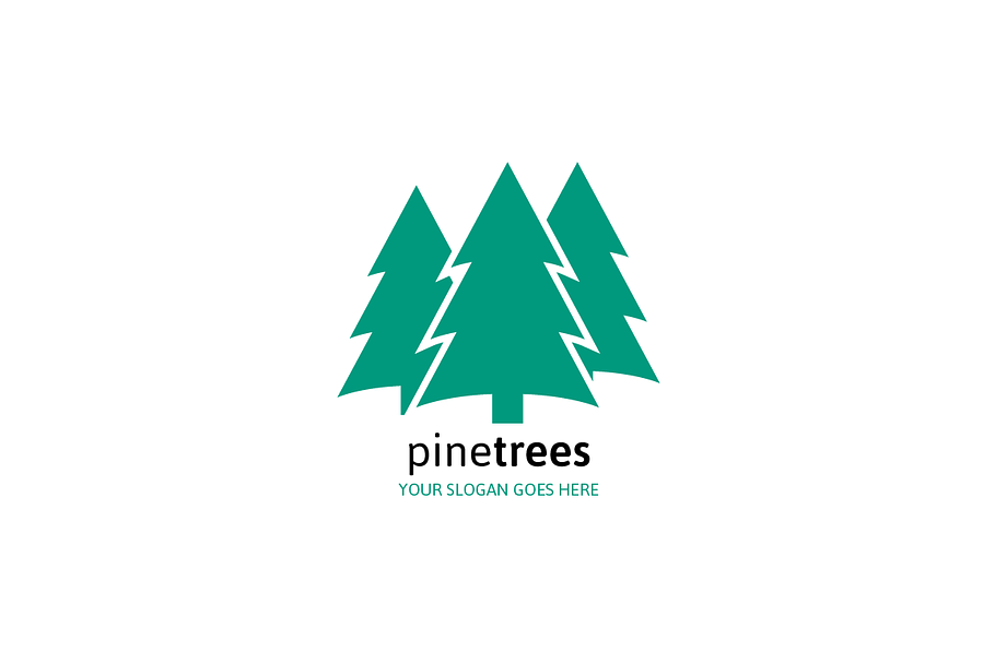 Pine Trees Logo in Logo Templates - product preview 8
