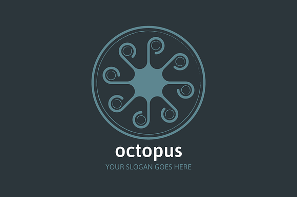 Octopus Logo in Logo Templates - product preview 1