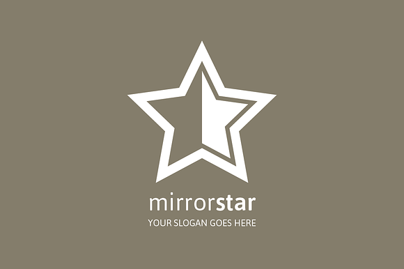 Mirror Star Logo in Logo Templates - product preview 2