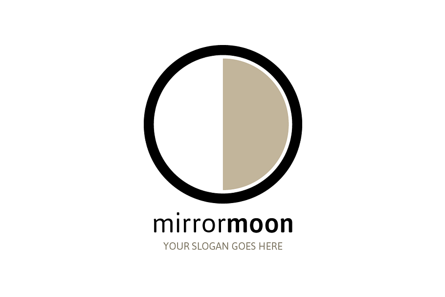 Mirror Moon Logo in Logo Templates - product preview 8