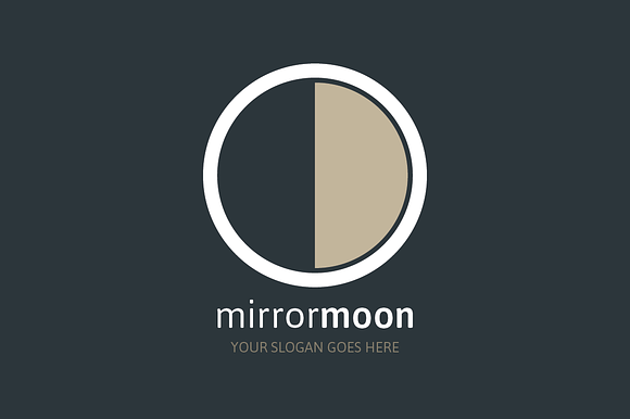Mirror Moon Logo in Logo Templates - product preview 1