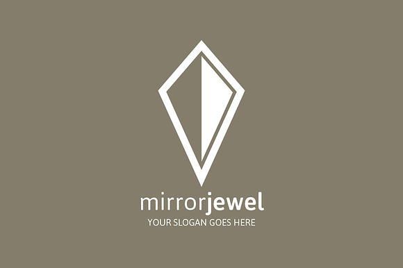 Mirror Jewel Logo in Logo Templates - product preview 2