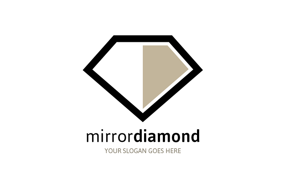 Mirror Diamond Logo in Logo Templates - product preview 8