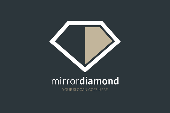 Mirror Diamond Logo in Logo Templates - product preview 1
