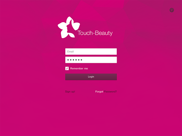 Touch Beauty UI kit in UI Kits and Libraries - product preview 1