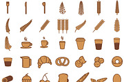 brownst bakery icons
