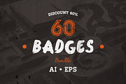 60 Badges Bundle • Discount 60%