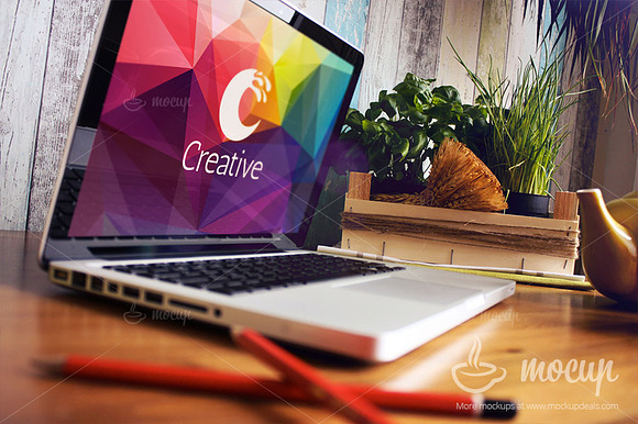 20 PSD Macbook Mockups set Creative in Mobile & Web Mockups - product preview 2