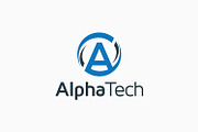 Alpha Tech – Letter A Logo