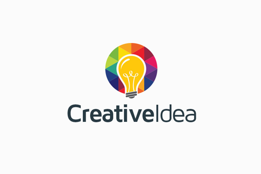 Creative Idea Bulb Logo in Logo Templates - product preview 8