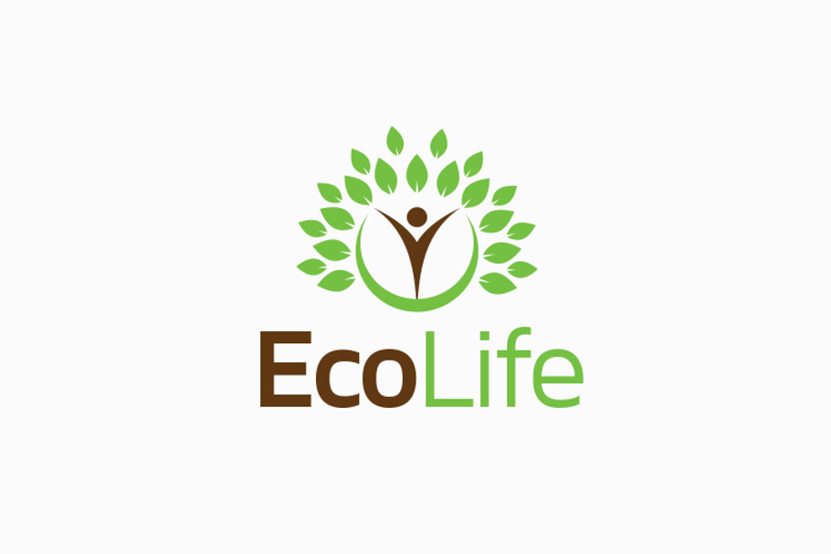 Eco Life Logo in Logo Templates - product preview 8