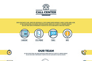 Call center support service
