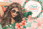 Tropical Summer 2 Clip Art Set