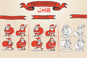4 Santa Character