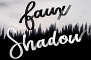 Faux Shadows for Procreate