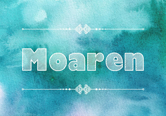 Moaren Font in Display Fonts - product preview 1