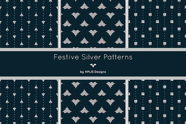 Festive Silver Patterns