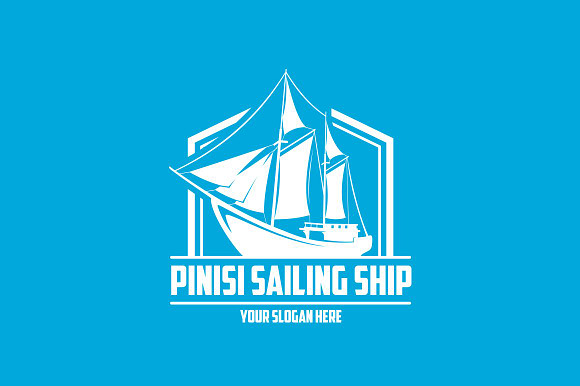 Sailing Ship in Logo Templates - product preview 2