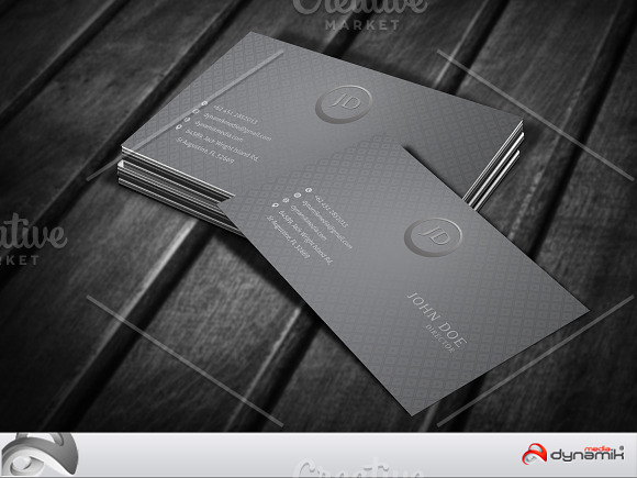 Luxury Style - Business Card in Business Card Templates - product preview 1