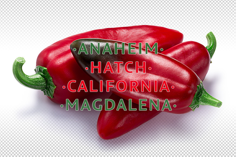 Ripe Anaheim chiles