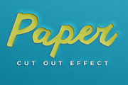 Paper Cut Out Effect