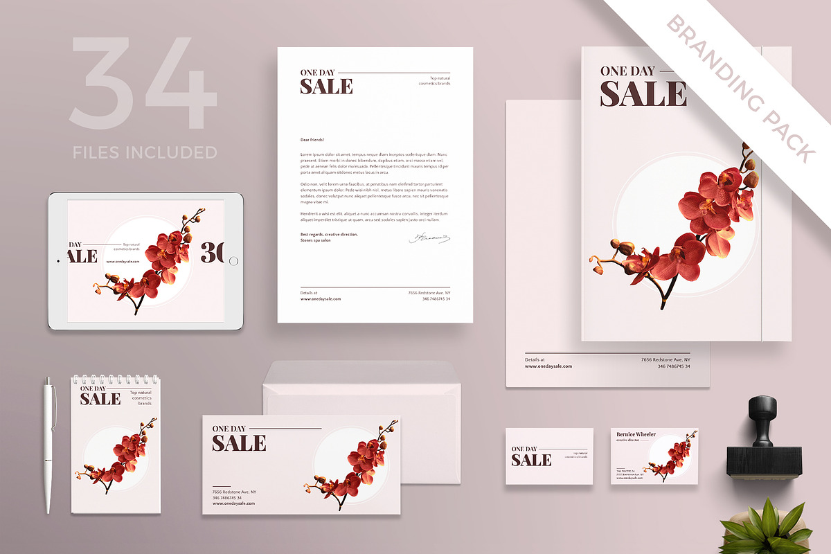 Branding Pack | One Day Sale in Branding Mockups - product preview 8