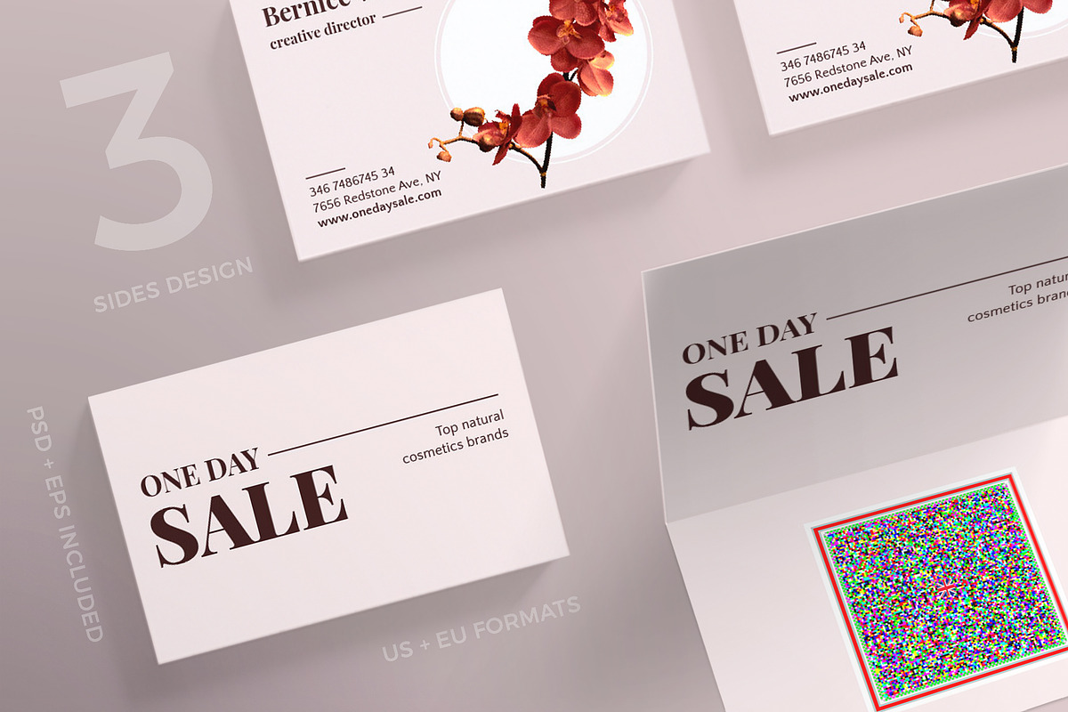 Business Cards | One Day Sale in Business Card Templates - product preview 8