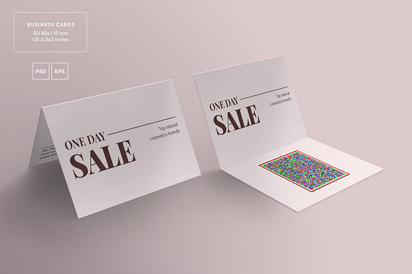 Business Cards | One Day Sale in Business Card Templates - product preview 2
