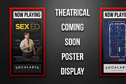 Theatrical Poster Display Mockup