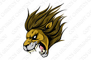 Lion mascot character