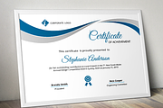 Corporate pptx certificate template