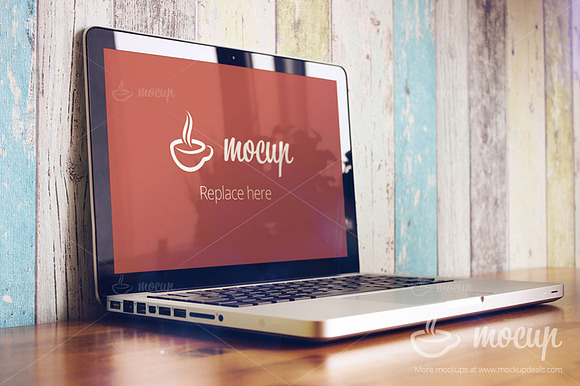 MacBook PSD Mockup Creative A in Mobile & Web Mockups - product preview 1