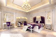 Beautiful Bedroom in 3Ds Max