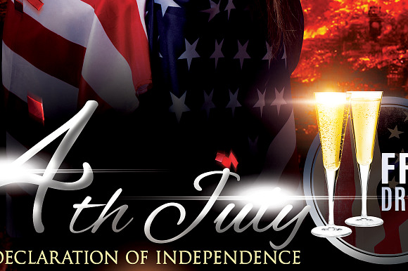 4th of July in Flyer Templates - product preview 2