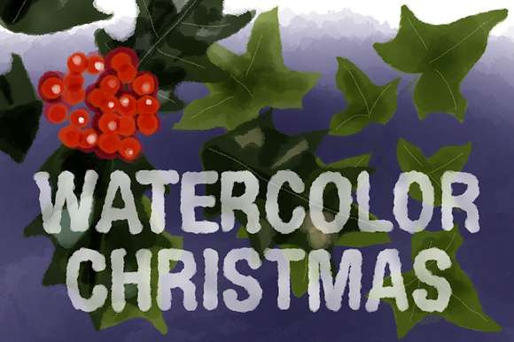 Christmas Watercolors in Illustrations - product preview 4