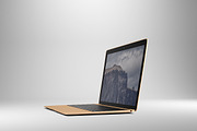 14x9 Laptop Screen Mockup - Gold
