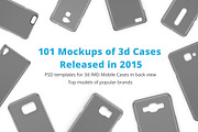 3d IMD Phone Case Mockups Bundle 