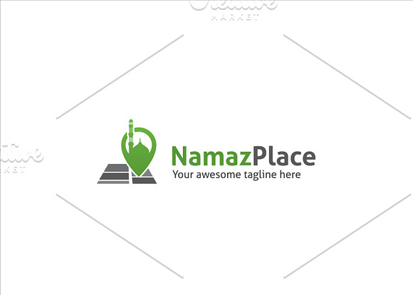 Namaz Place Logo in Logo Templates - product preview 2