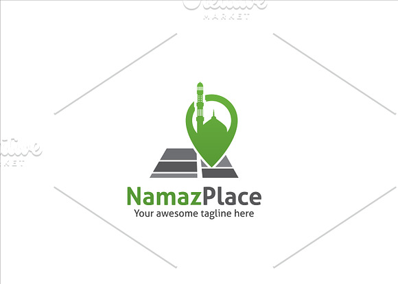 Namaz Place Logo in Logo Templates - product preview 3