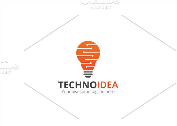 Techno Idea Logo in Logo Templates - product preview 1