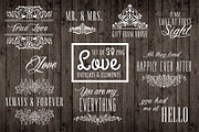 38 Love Photo Overlays and Elements