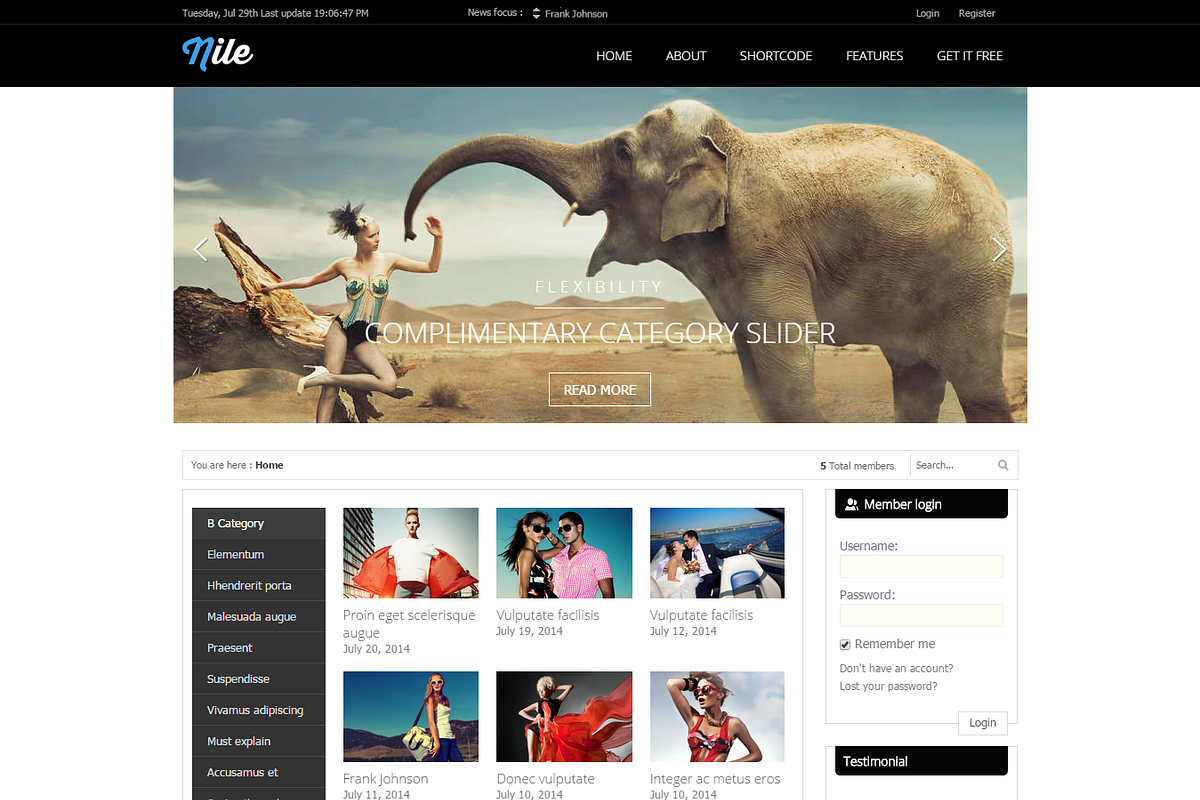 Nile - Free WordPress Magazine Theme in WordPress Magazine Themes - product preview 8