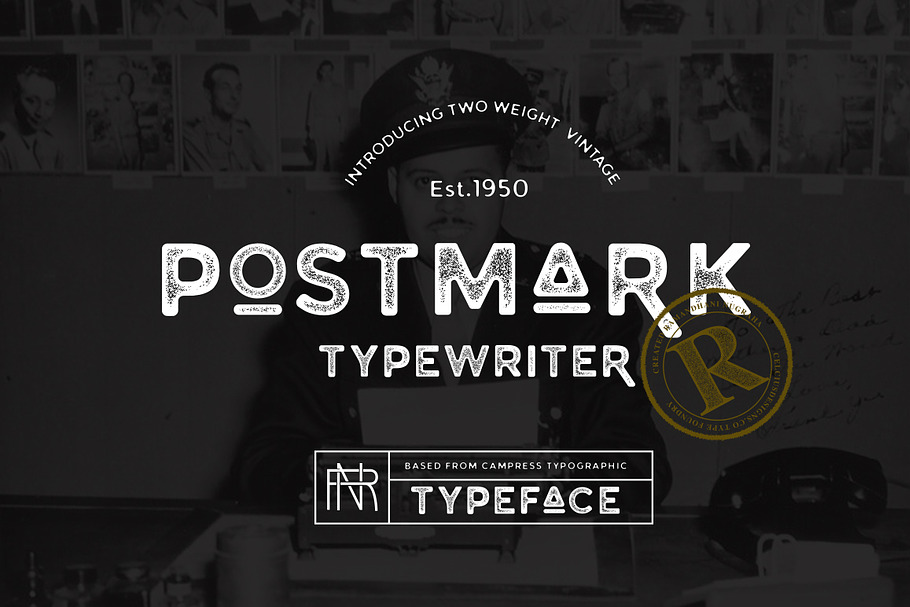 Postmark Typewriter.